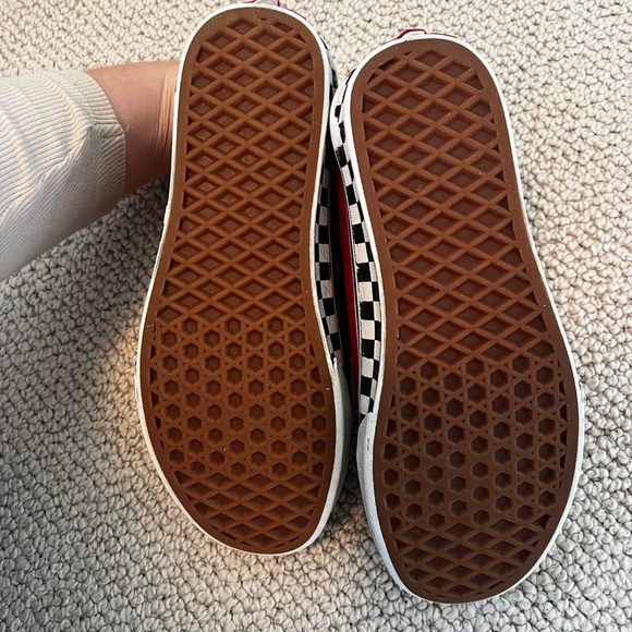 Boys suede Velcro Vans - Picture 3 of 4